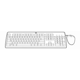 631341-B21 HPE USB BFR-PVC US English Keyboard/Mouse Kit ww-en