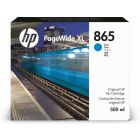 HP 865 500-ml Cyan PageWide XL Ink Cartridge