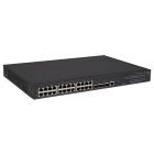 JG936A Hewlett Packard Enterprise 5130-24G-PoE+-4SFP+ (370W) EI Managed L3 Gigabit Ethernet (10/100/1000) Power over Ethernet (PoE) 1U Black