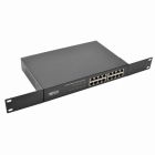 NG16 Tripp Lite 16-Port 10/100/1000 Mbps 1U Rack-Mount/Desktop Gigabit Ethernet Unmanaged Switch, Metal Housing