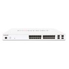 FS-124E-FPOE Fortinet L2+ managed POE switch with 24GE +4SFP, 24port POE with max 370W limit and smart fan temperature control
