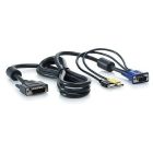 AF613A Hewlett Packard Enterprise 1x4 KVM Console 6ft USB Cable KVM cable Black 1.82 m