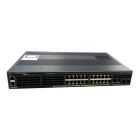 WS-C2960X-24PSQ-L Cisco Catalyst WS-C2960X-24PSQ-L network switch Managed L2 Gigabit Ethernet (10/100/1000) Power over Ethernet (PoE) Black