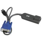 AF628A Hewlett Packard Enterprise KVM Console USB Interface Adapter KVM cable Black