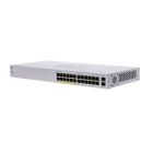 CBS110-24PP-EU Cisco CBS110 Unmanaged L2 Gigabit Ethernet (10/100/1000) Power over Ethernet (PoE) 1U Grey