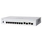 CBS350-8S-E-2G-EU Cisco CBS350 Managed L3 Gigabit Ethernet (10/100/1000) 1U Black, Grey