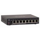 SG250-08HP-K9 Cisco SG250 Managed L3 Gigabit Ethernet (10/100/1000) Power over Ethernet (PoE) Black