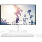 HP 24-cb1038nh All-in-One PC,Intel® Core™ i7-1255U,8 GB DDR4-3200 MHz RAM (1 x 8 GB),512 GB Intel® PCIe® NVMe,FreeDOS,720p HD camera,Dual 2 W speakers,HP 225 White Wired Keyboard and mouse combo,Realtek RTL8822CE 802.11a/b/g/c (2x2) Wi-Fi® and Bluetooth®