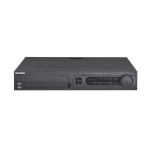 DS-7316HUHI-K4 DS-7316HUHI-K4 - Hikvision TVI DVR 16-ch 1080p@25fps(Real-Time), 8MP@8fps, 5MP@12fps, 4MP@15fps, 3MP@18fps, Video output: VGA & 2*HDMI Audio I/O: 4 In/ 1 Out Alarm I/O: 16 In/ 4 Out, 32 IP Cam Input, 4 x 10TB SATA