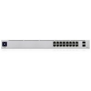 USW-16-POE Ubiquiti Networks UniFi 16-Port PoE Managed L2/L3 Gigabit Ethernet (10/100/1000) Power over Ethernet (PoE) 1U Silver