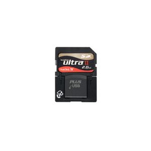 SANSD2GBUL+ SanDisk Ultra® II SD™ Plus USB 2GB