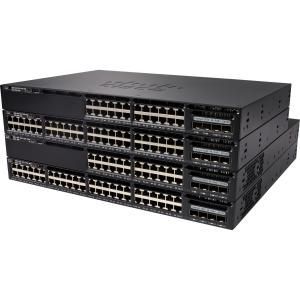 Cisco WS-C3650-24PDM-S network switch Managed L3 Gigabit Ethernet (10/100/1000) Power over Ethernet (PoE) 1U Black