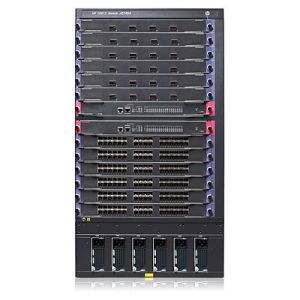 JC748A Hewlett Packard Enterprise Intellijack 10512 Managed L3+ Black
