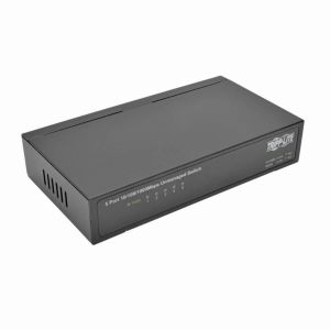 NG5 Tripp Lite 5-Port 10/100/1000 Mbps Desktop Gigabit Ethernet Unmanaged Switch, Metal Housing