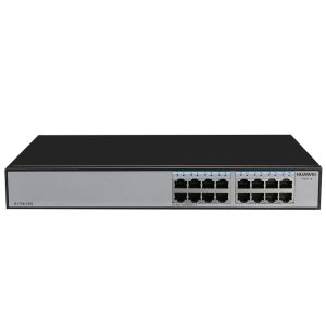 98010555 Huawei S1700-16G Unmanaged L3 Gigabit Ethernet (10/100/1000) 1U Black