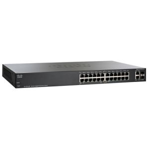 SG200-26 Cisco Small Business SG200-26 network switch L2 Gigabit Ethernet (10/100/1000) Black