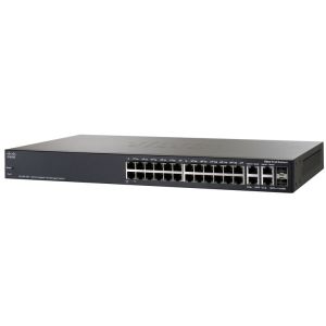 SG300-28PP-K9-UK Cisco Small Business SG300-28PP Managed L3 Gigabit Ethernet (10/100/1000) Power over Ethernet (PoE) Black