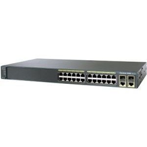 WS-C2960S-24PD-L Cisco Catalyst WS-C2960S-24PD-L network switch Managed L2 Gigabit Ethernet (10/100/1000) Power over Ethernet (PoE) 1U Black