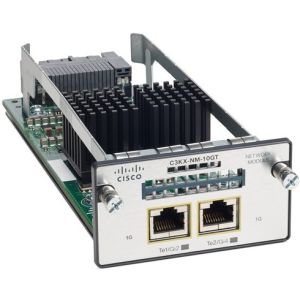 C3KX-NM-10GT Cisco C3KX-NM-10GT network switch module 10 Gigabit Ethernet, Gigabit Ethernet