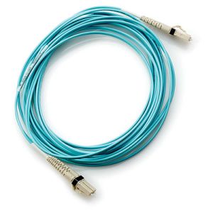 AJ836A Hewlett Packard Enterprise LC to LC Multi-mode OM3 2-Fiber 5.0m 1-Pack fibre optic cable 5 m Blue