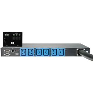 Hewlett Packard Enterprise 32A Intl Core Only Intelligent Modular PDU power distribution unit (PDU) 6 AC outlet(s) Black, Blue