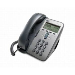 Cisco IP Phone 7911G Caller ID Silver