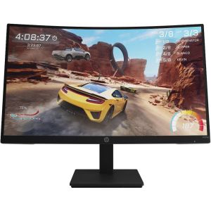 32H02AS HP X27qc QHD Gaming Monitor 68.6 cm (27") 2560 x 1440 pixels Quad HD Black