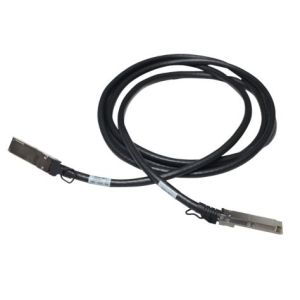 Hewlett Packard Enterprise 100GB QSFP28 3m fibre optic cable QSFP+ Aluminium, Black