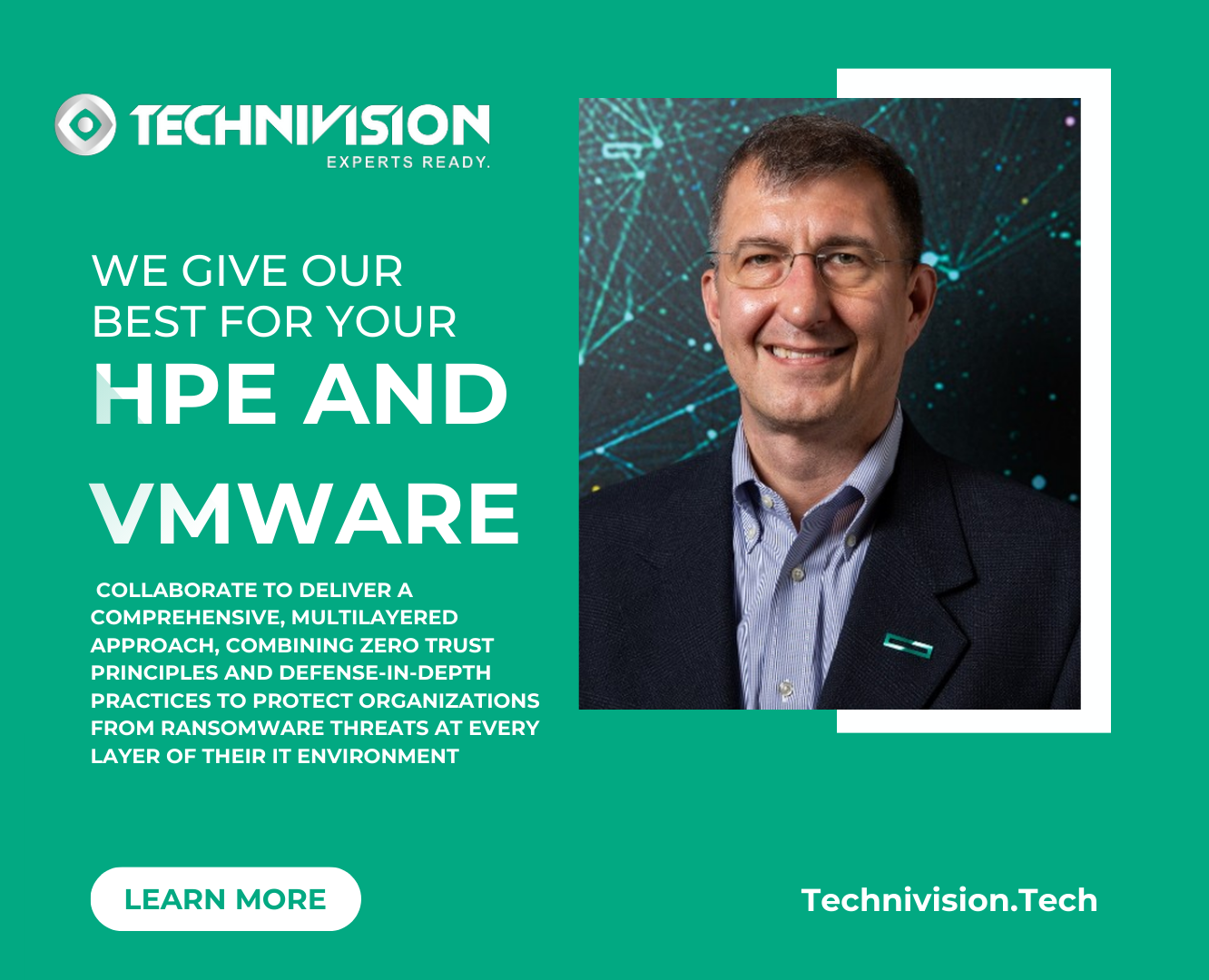HPE Compute and VMware vSphere collaborate to combat ransomware, leveraging a powerful combination of defense-in-depth and zero trust